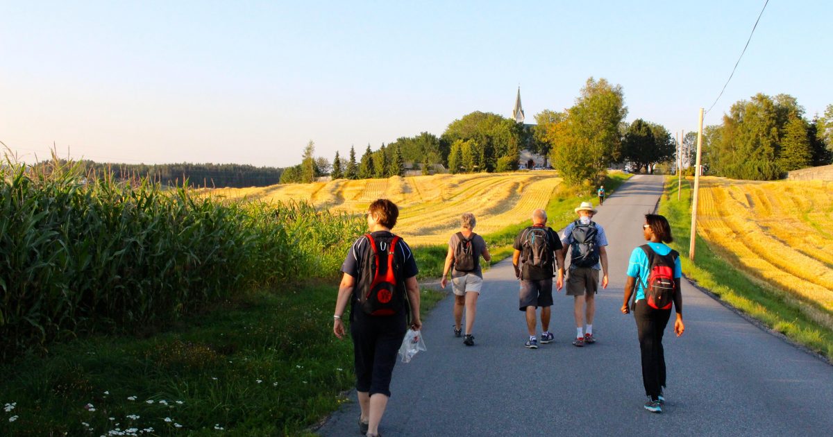 Utsikt mot Berg kirke