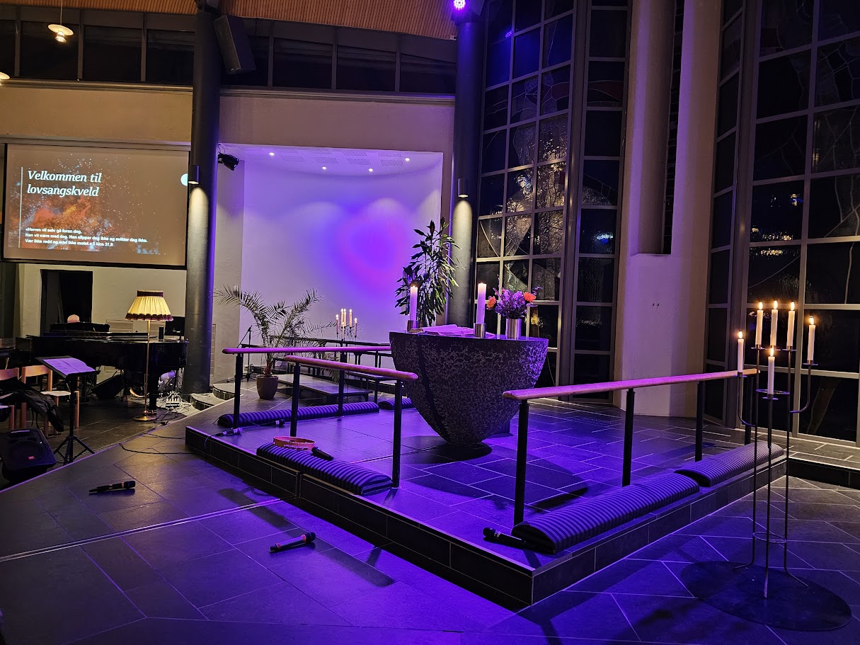 Lovsangskveld 23.april klokka 19.30