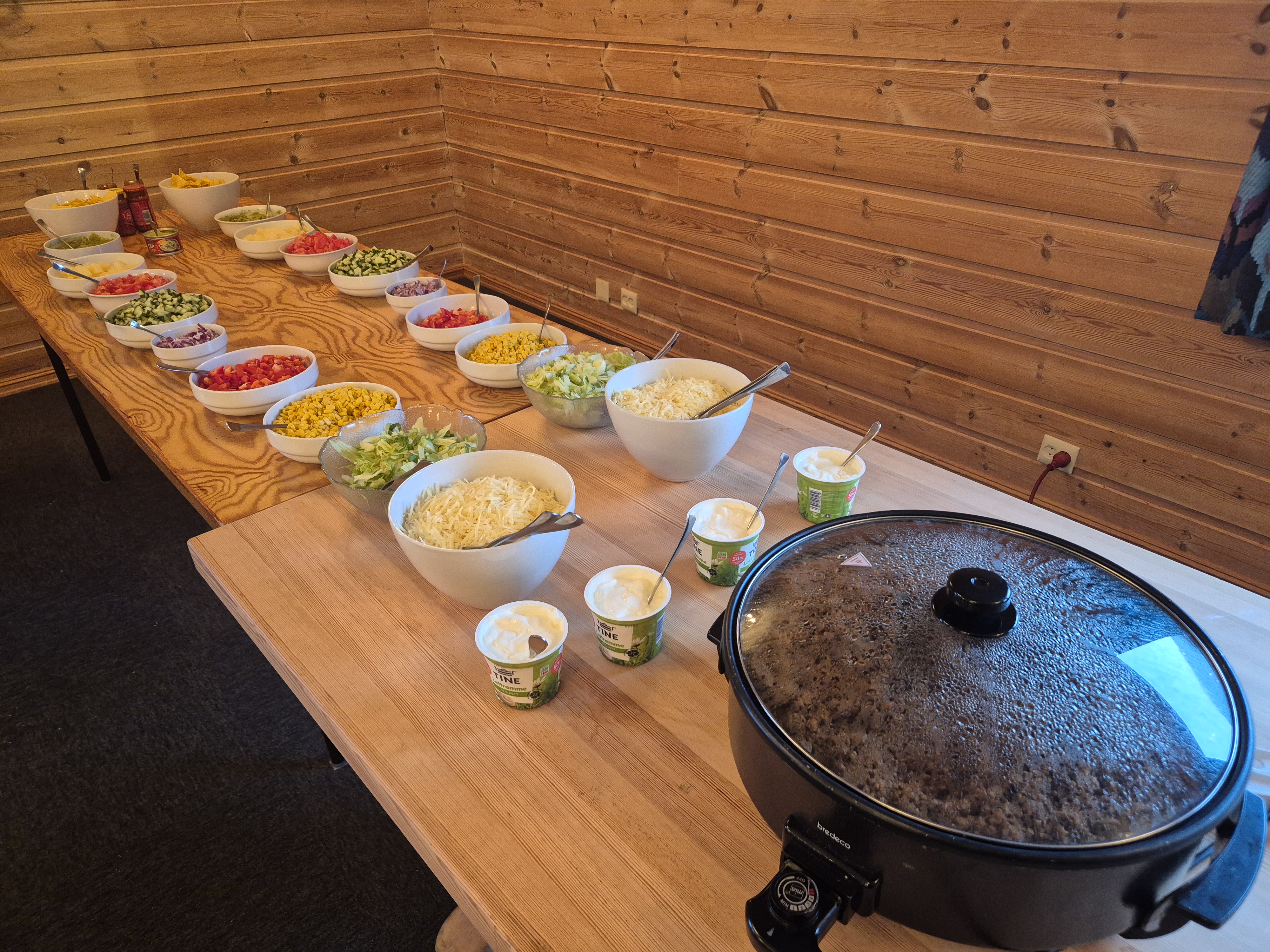 Tacofredag på Kyrkjetunet