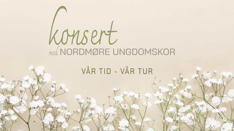 Konsert med Nordmøre Ungdomdskor