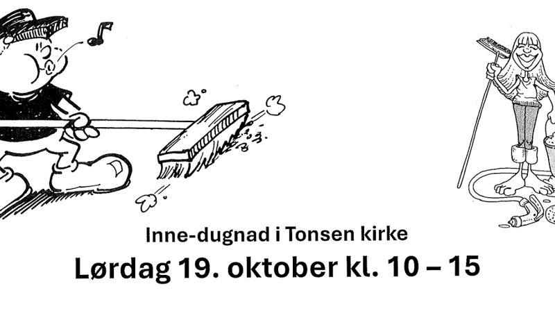 Inne-dugnad i Tonsen kirke, Lørdag 19. oktober