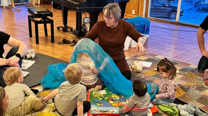1-4 år: Knøttesang i Nordby menighetssenter