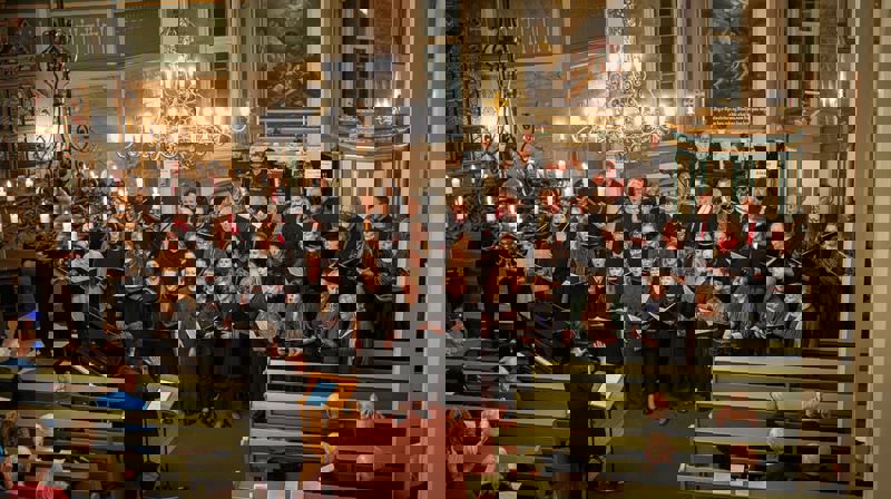 Korsong i Dale kyrkje