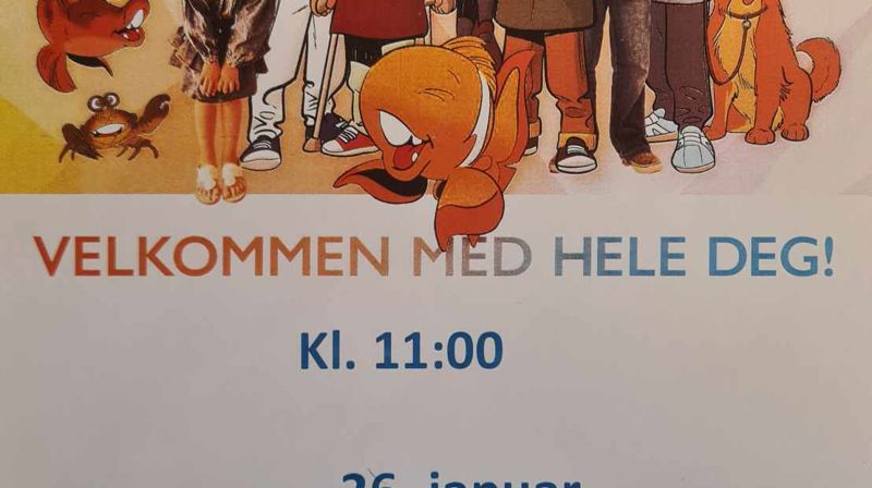 Barnesamling under gudstjenesten våren 2025 - Velkommen!