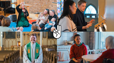 Kateket, prest, diakon og kantor