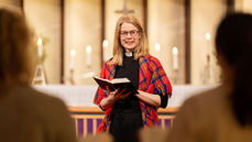 Velkommen til gudstjeneste! Foto: Steve Nilsen / Den norske kirke