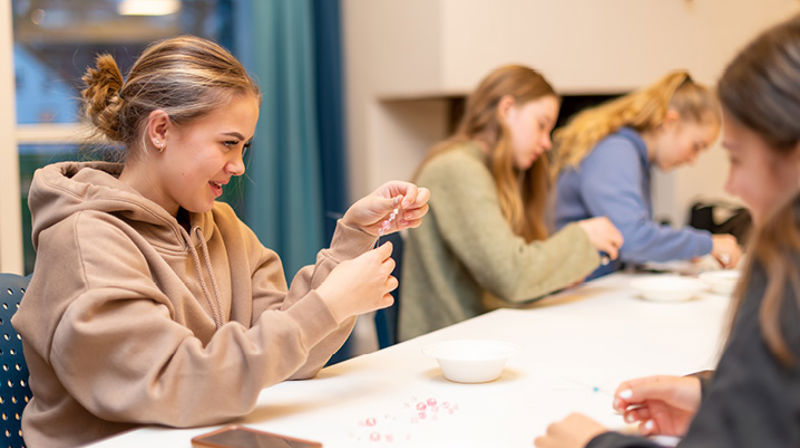 Illustrasjonsbilde: En smilende ungdom. Foto: Dnk