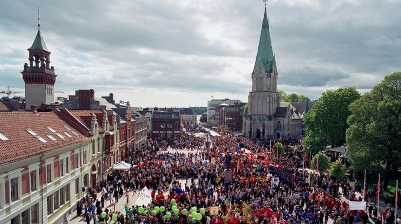 17. mai i Kristiansand, foto Kristiansand kommune