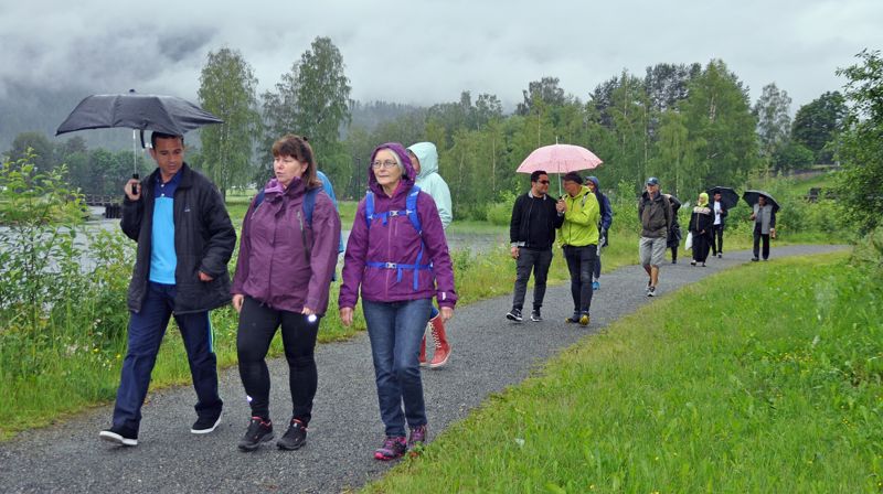 Pilegrimsvandring på FNs flyktningedag