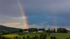 Kirkehaugen i Bø i Telemark. Foto: Signe Vreim Østtveit.