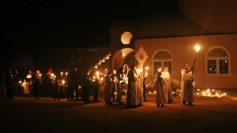 Trosvandring gjennom natten