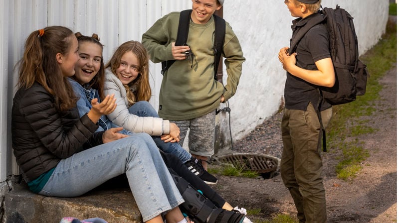 Samarbeid med skole og barnehage