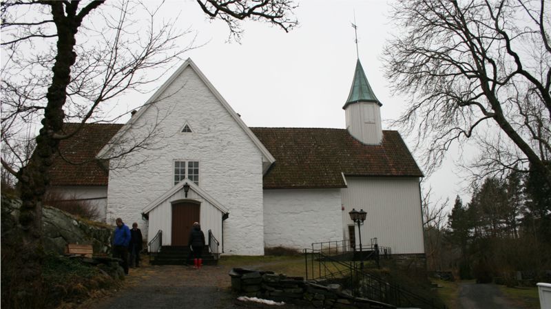 Høvåg kirke. Foto: Dag A. Kvarstein