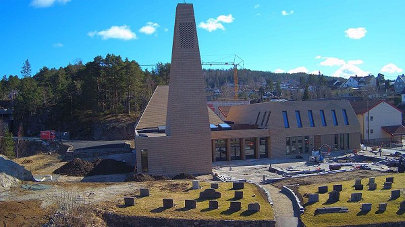 Vennesla kirke vigsles søndag 3. april