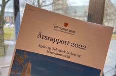 Årsrapporten fra 2022 er den siste som blir laget for bispedømmet. Nå vil kirken gi ut én samlet årsrapport for hele kirken. Foto: Vanja Grut. 