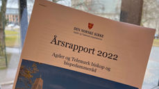 Årsrapporten fra 2022 er den siste som blir laget for bispedømmet. Nå vil kirken gi ut én samlet årsrapport for hele kirken. Foto: Vanja Grut.