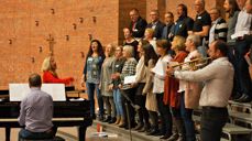 Gudstjeneste i Søm kirke under Stiftsdagene 2018. Fotos: Dag A. Kvarstein