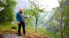 Tidlegare prost i Ytre Sogn og Nordhordland, Geir Sørebø, er å treffa på nettet kvar helg med tankar før søndagen ute frå naturen ein stad.