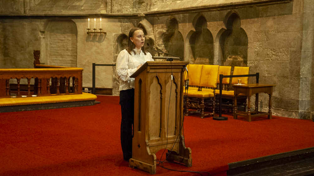 Leiar av ungdomsrådet i Bjørgvin bispedøme, Jannike Johannesen