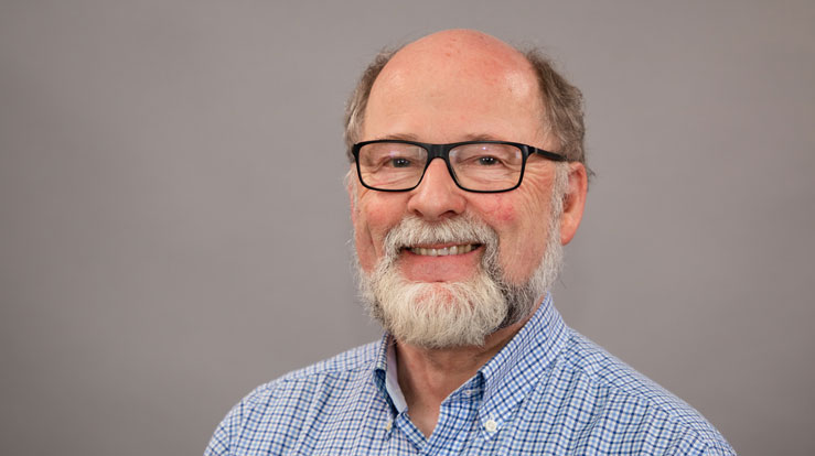 Jan Ove Ulstein møter Halvor Nordhaug i biskopens nest siste På troen løs, 7. september. Foto: Tone Solhaug