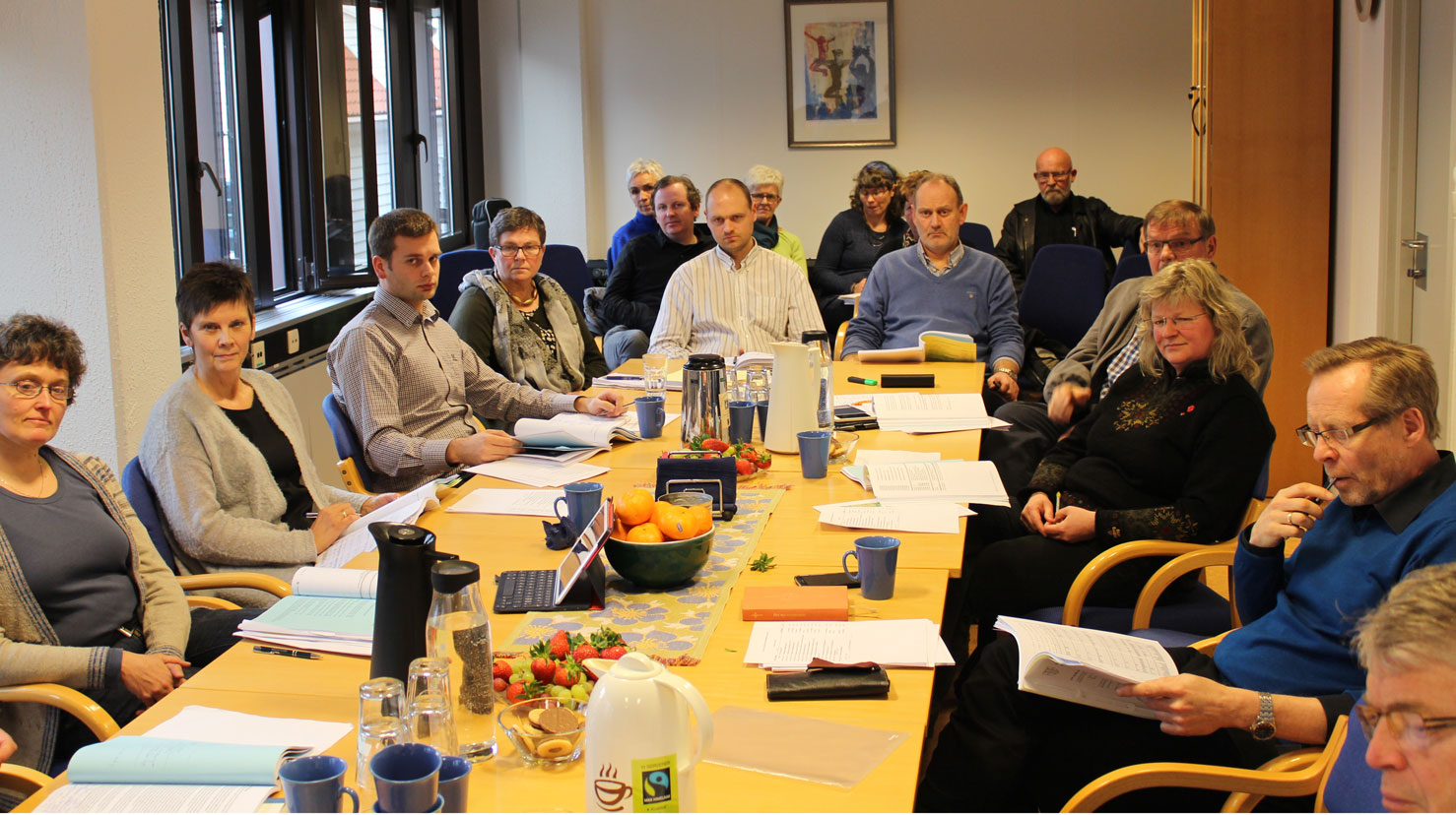 Det er sjeldan tilhøyrarar til stades på møta i bispedømerådet, men denne gongen var det fleire frå Hardanger og Voss prosti til stades då saka om presteressursar i prostiet var til handsaming.