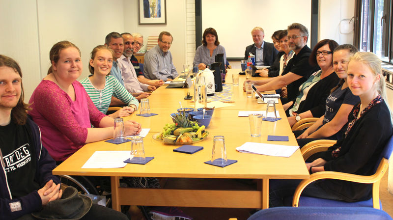 Ungdomsrådet og bispedømerådet hadde sitt årlege treff på bispedømerådsmøtet 13. juni.