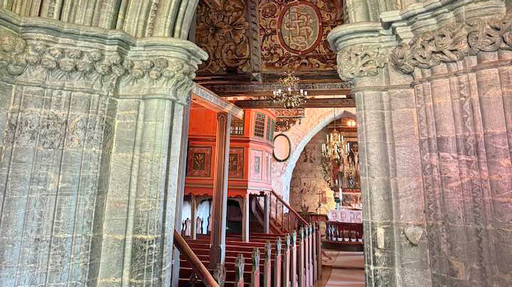 Frå Dale kyrkje i Luster. Foto: Ragnhild Jepsen