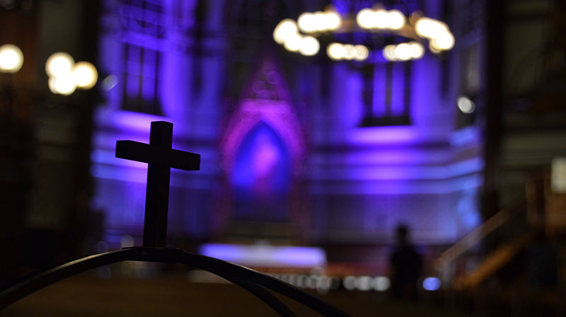 Kulturen set farge til kyrkja.