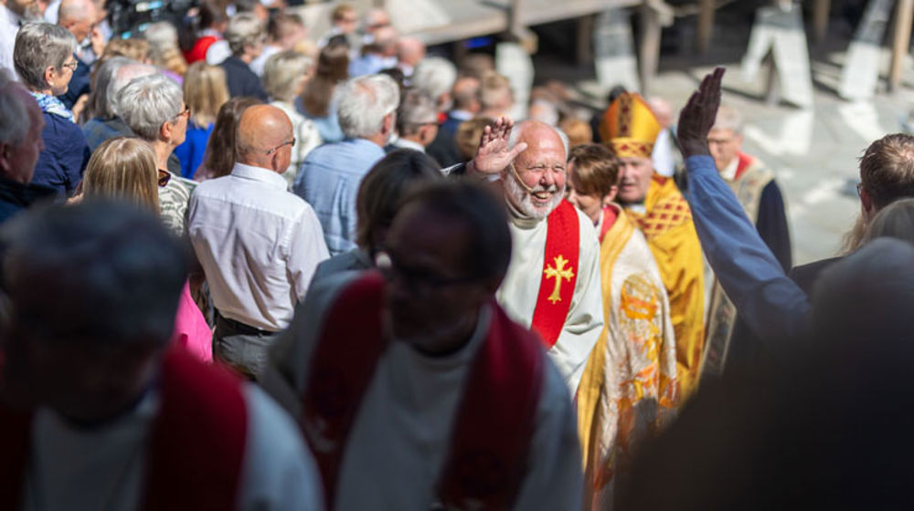 Prost i Sunnhordland, Svein Arne Theodorsen, har gjennom mange år vore sentral i planlegginga av jubileet for kristenretten. Foto: Gjermund Øystese, Norges kristne råd.