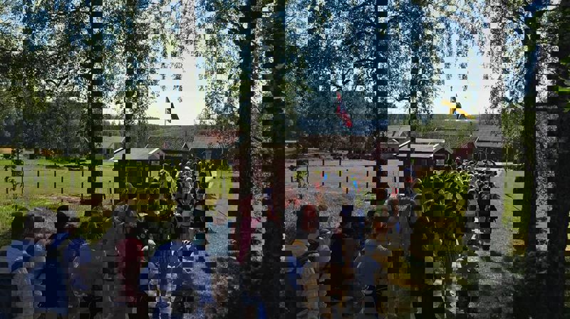 Det ble en folkefest under pilegrimsvandringen i Enningdalen!