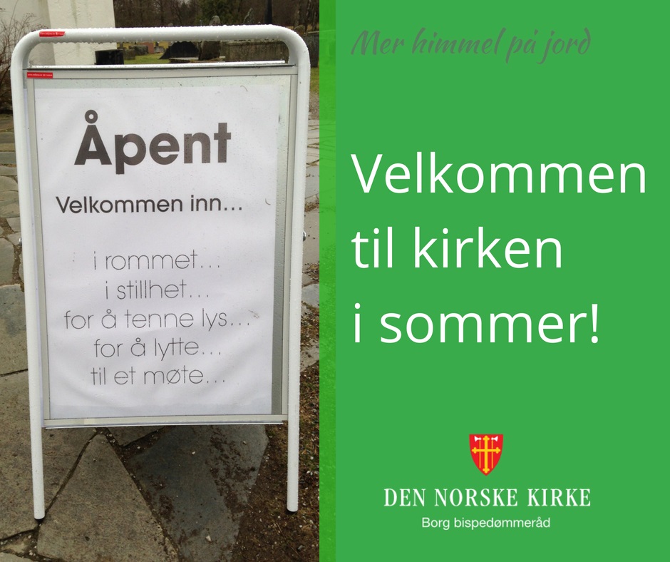 Bilde: Åpne kirker gir rom for ettertanke og å tenne lys. 