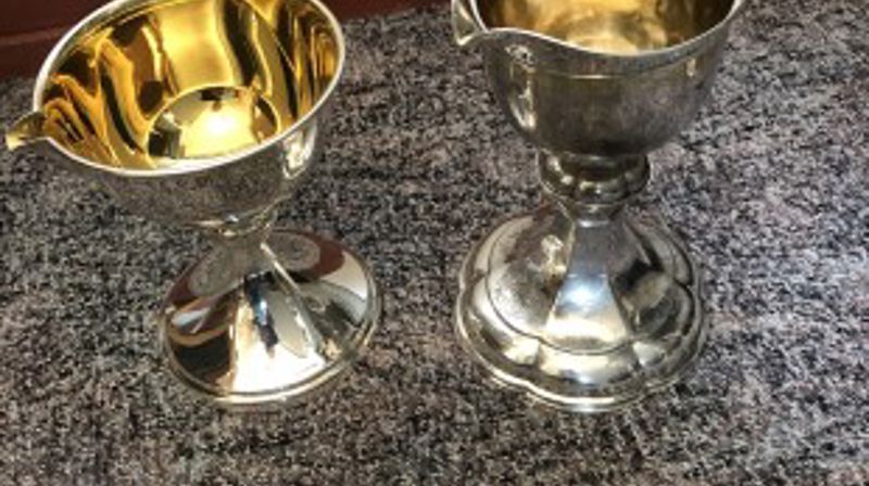 Nattverdskalker fra Berg Kirke – Halden