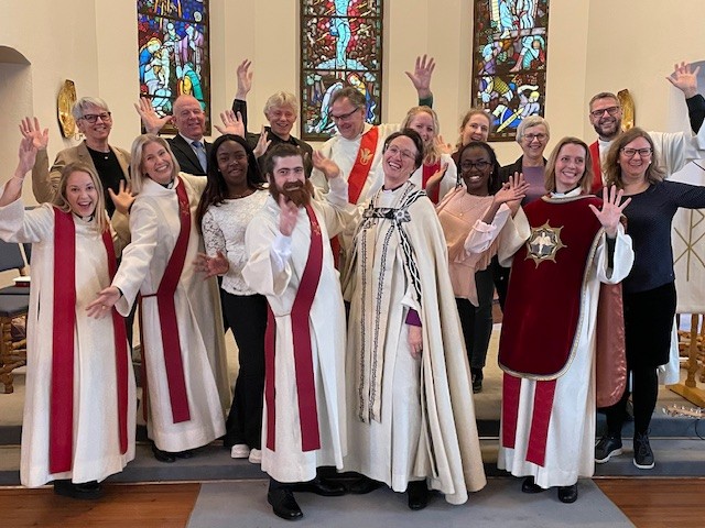 Vigsling av diakon Halvor Bekken Aschim-Teigum i Ås kirke 23.10.22. Foto: Mona Nordengen