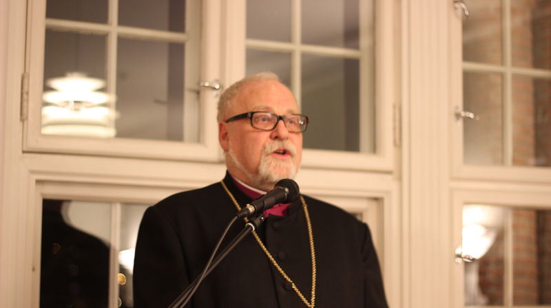 For fattig og rik, en engasjert biskop holder nyttårsforedraget sitt.