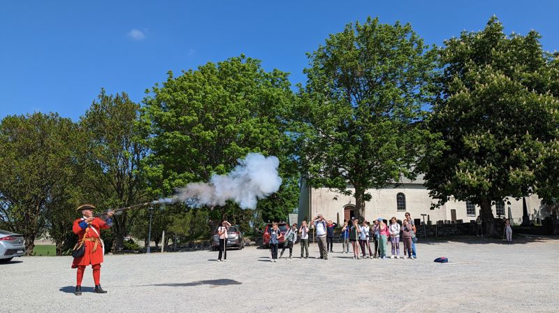 Bildet er fra en av pilegrimsvandringene