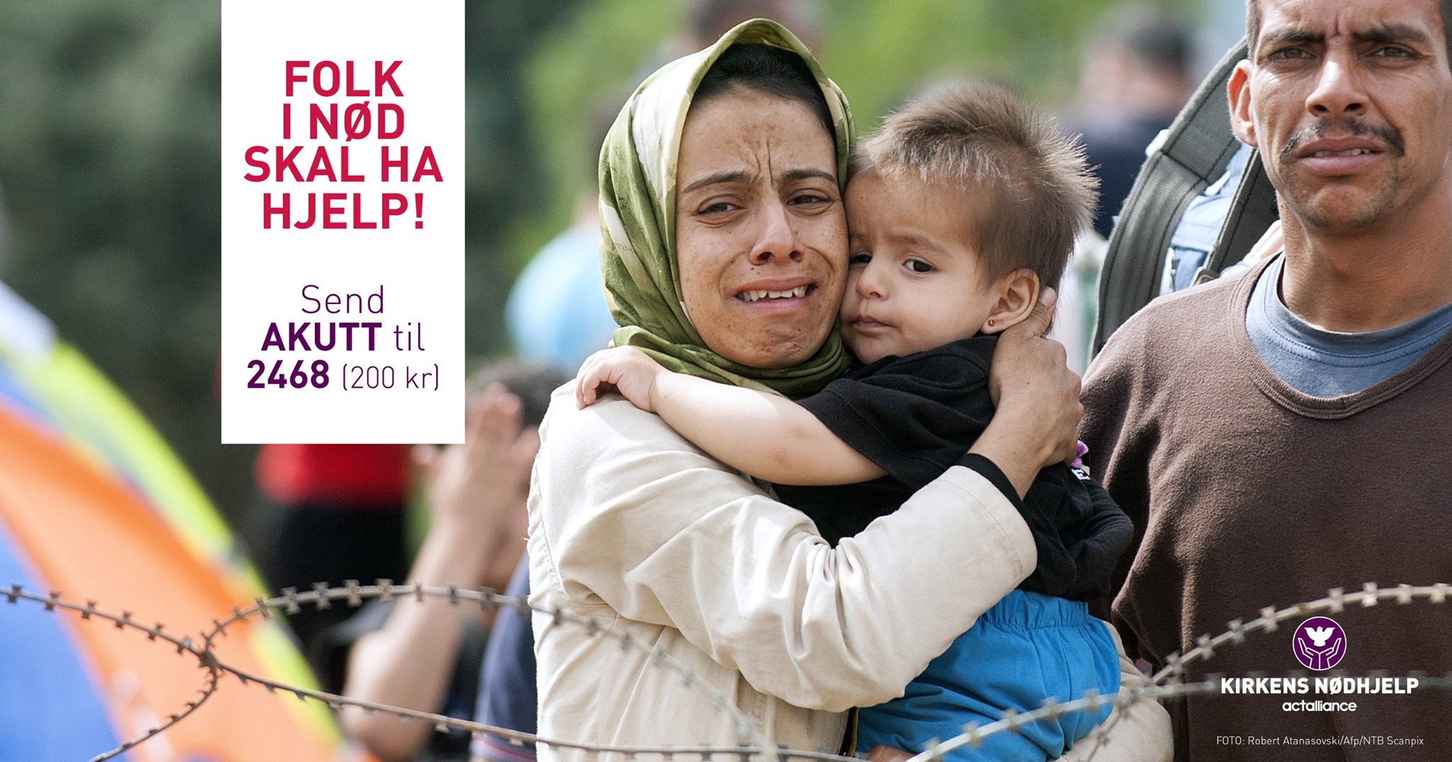 For første gang mobiliserer Kirkens Nødhjelp til nødhjelpsoperasjon på europeisk jord.