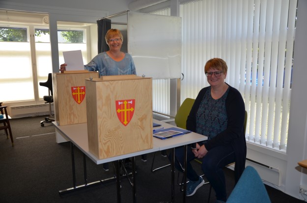 Valgmedarbeiderne i Hamar og Vang viser hvordan det foreg&#229;r.