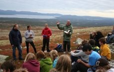 Her er det nattverd for konfirmanter i Trysil : Helga M Berg