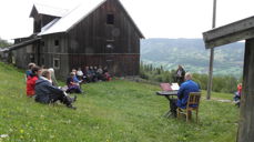 Pilegrimsmesse på Skar i Nord-Fron Foto: Jens Petter Ous