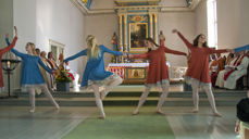 Fra markeringen i Vang kirke av kvinners prestetjeneste i 50 år, "Vårt kall".  Foto: Reiner Schaufler