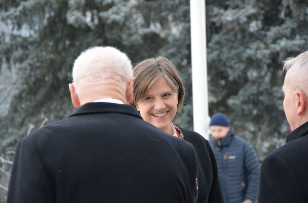 Kjersti Toppe er statsråd for Den norske Kirke. Foto: Hamar bispedømme