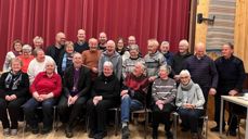 I Øversjødalen tok de godt imot biskopen på hans første visitas. Foto: Kirken i Tolga