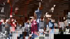 Konfirmantopplæringa i Sel har samarbeid med musikklina på Otta. Her frå Rock the Church. Foto: Randi Bakken Vassplassen