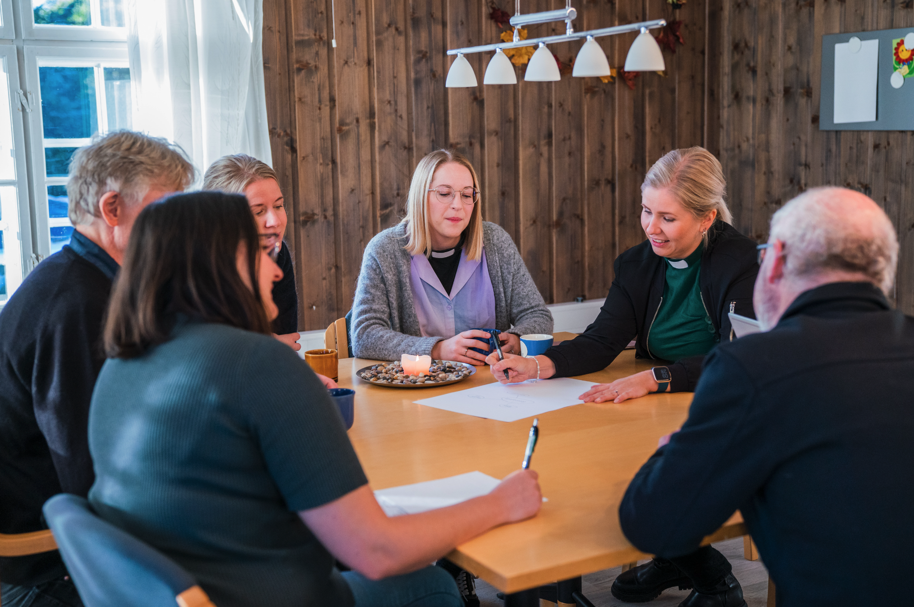 Stabsmøte i fellesråd. Foto: Bo Mathisen