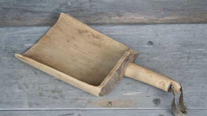 En kasteskovle. Foto gjengitt med tillatelse fra MiA Museene i Akershus