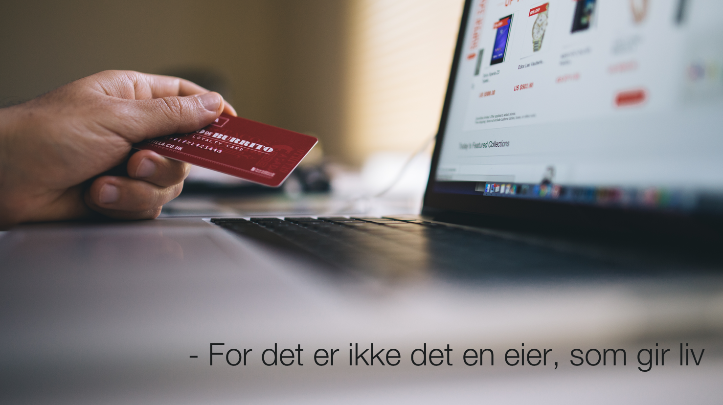 Hverdagstanker før søndagen: «Når vi har alt…»