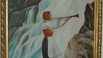 Prillarguri lurte skottene i bakhold ved Kringen i Sel, og er blitt et symbol på norsk motstandskamp. Tekst/Foto: Gunnar Berglund / digitaltmuseum.no