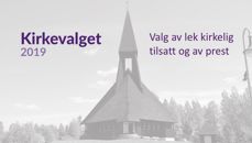 Lek kirkelige tilsatte og prester skal stemme på sine kandidater i perioden 15. juni til 9. september. Bakgrunnsbildet: Gravberget kirke. Foto: LTB