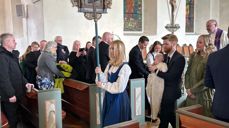 Sanna Haugen Krogvold ble døpt i Furnes kirke i mars. Hun er en av mange konfirmanter som blir døpt før kirkelig konfirmasjon. Foto: privat.