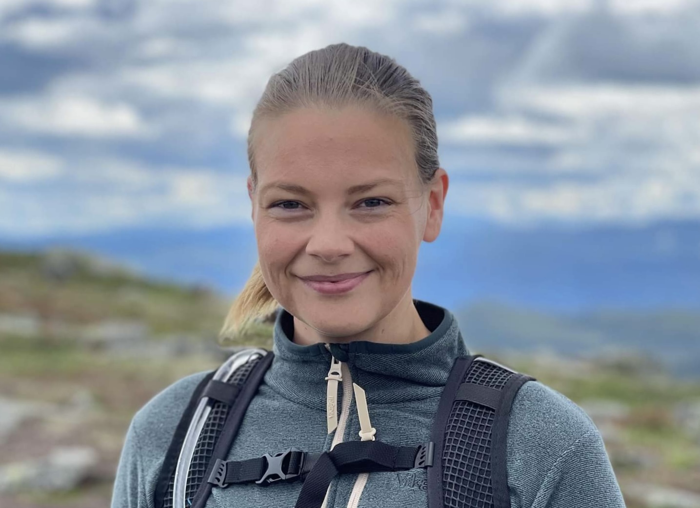 Den nye kapellanen i Lunner liker å holde seg i form. Foto: Privat